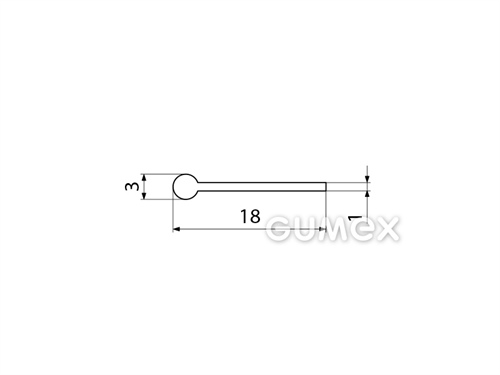 SILIKONPROFILE I-FORM